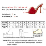 PVC Shoes Slippers Woman Feather Transparent High Heels Fur Pumps Square toe Mules Lady Slides