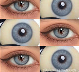 1 Pair New Colored Contact Lenses for Eyes Red Contacts Lenses Yearly Natural Fashion Blue Eyes Contacts Korean Lenses