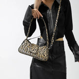 Women Shoulder Bags New Sweet Cool Spice Girls Handbag Personality Leopard Print Fashionable Casual Crossbody Bag