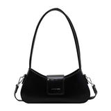 Luxury Shoulder Bags Pu Leather Underarm Crossbody Bag Women Summer Fashion Simple Shoulder Handbag and Purse