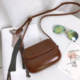 Fashion Women Messenger Bag PU Leather Small Shell Bag Vintage Shoulder Bag Ladies Handbags Luxury Purse Crossbody Bags