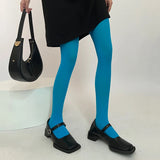 27 Colors Women Sexy Tights Long Stockings Candy Color Velvet Seamless Pantyhose Spring Summer Autumn Large Elastic Tights