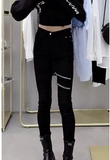 Ladies Cargo Pants High Waist Black Streetwear Vintage Punk Goth Pants Women Summer Pants Casual Long Trousers joggers D30