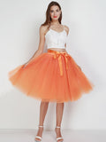 Tutu Navy Wine Red orange Soot Skirts Princess Lolita Tutus One-Size