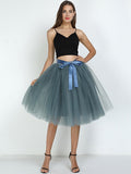 Tutu Navy Wine Red orange Soot Skirts Princess Lolita Tutus One-Size